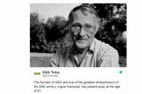 Kabar Duka, Pendiri Furnitur IKEA Meninggal Dunia