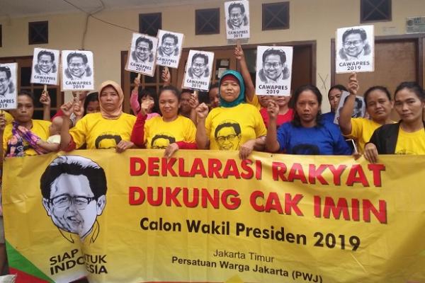 Dukungan terhadap Ketua Umum Partai Kebangkitan Bangsa (PKB) Muhaimin Iskandar (Cak Imin) terus mengalir. Cak Imin dinilai peduli terhadap nasib buruh di tanah air.