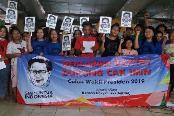 Dukungan kepada Ketua Umum Partai Kebangkitan Bangsa (PKB) Muhaimin Iskandar (Cak Imin) terus menjamur.