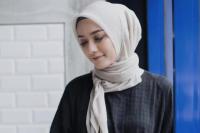 Gaya Hijab Segi Empat Katun yang lagi Kekinian