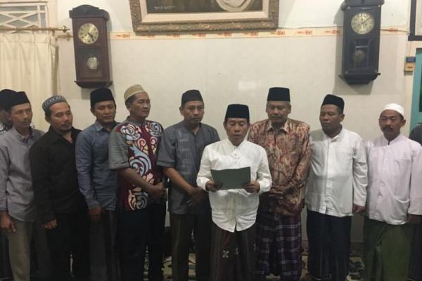 Deklarasi dukungan itu dilakukan di rumah kelahiran KH Abdurrahman Wahid (Gus Dur, Red)
