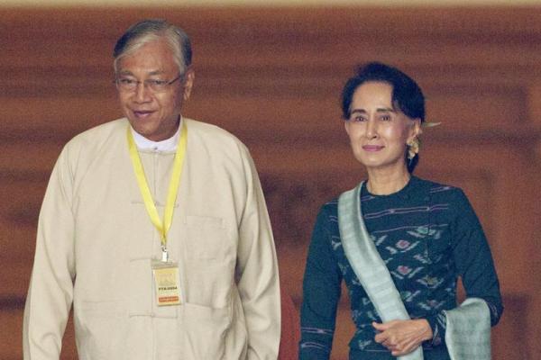  Wakil Presiden Myint Swe yang ditunjuk militer akan menjabat sebagai presiden sementara.