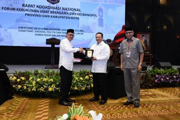 Ketua DPR RI Bambang Soesatyo (Bamsoet) menegaskan kerukunan antar umat beragama menjadi salah satu kunci terciptanya Pilkada, Pileg serta Pilpres yang aman dan damai.