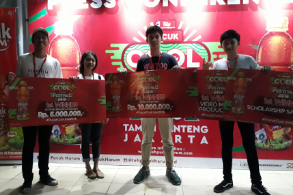 Pemenang band dan ekstrakurikuler Pucuk Cool Jam 2018 sukses gemparkan panggung final Pucuk Cool Jam Festival 2018.