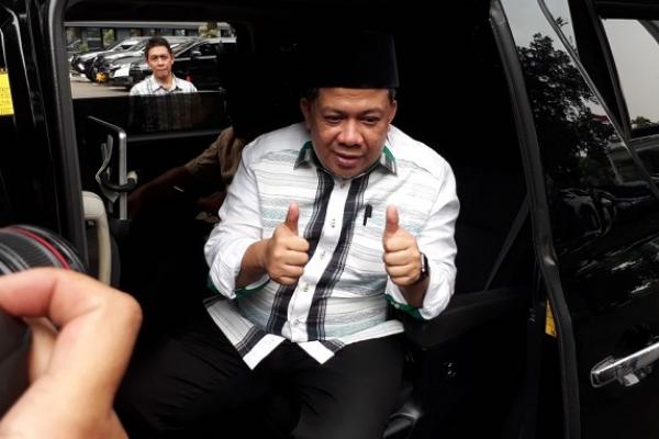 Wakil Ketua DPR, Fahri Hamzah memenuhi panggilan penyidik Dirreskrimsus Polda Metro Jaya sebagai saksi terlapor atas dugaan kasus pencemaran nama baik yang dilakukan Presiden PKS, Sohibul Iman.