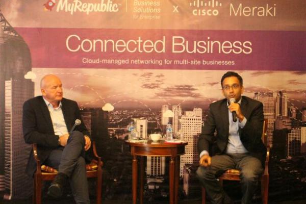 MyRepublic Connected Business disupport oleh teknologi pintar dari Cisco Meraki.