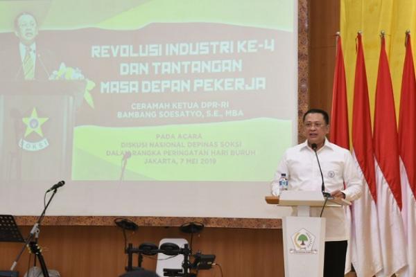 Ketua DPR RI Bambang Soesatyo (Bamsoet) menegaskan keberhasilan mendayagunakan Revolusi Industri 4.0 akan membuat Indonesia menjadi 10 besar kekuatan ekonomi dunia pada tahun 2030.