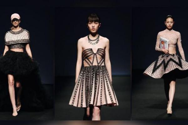 Monica Ivena menjadi satu-satunya desainer couture pertama Indonesia yang mempertunjukkan karyanya di panggung Star Fashion Week.