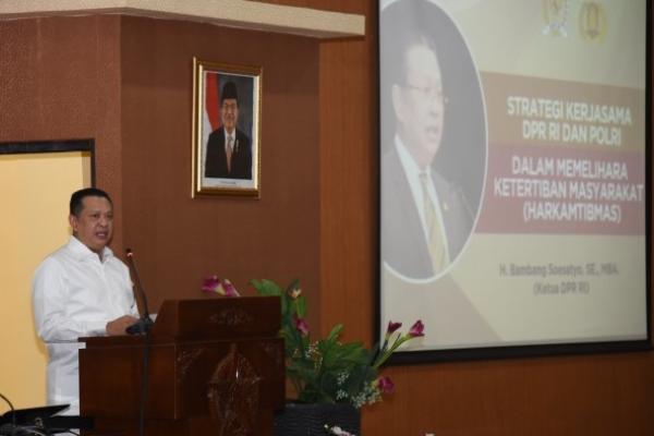Ketua DPR RI Bambang Soesatyo memberikan apresiasi setinggi-tingginya atas terciptanya sinergi antara Polri dan aparat keamanan lainnya.
