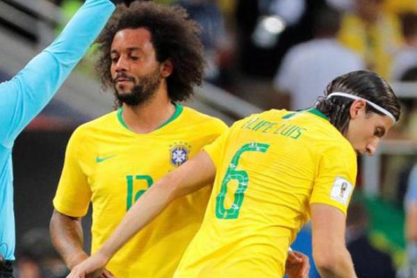 Marcelo menjadi pemain ketiga Brazil yang mengalami cedera di Piala Dunia 2018