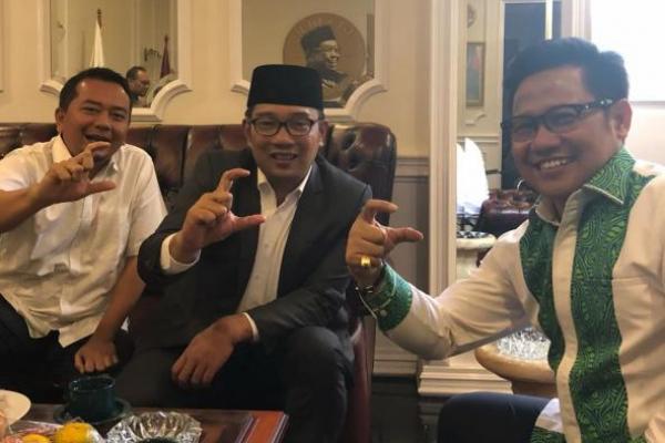 Pria yang akrab dipanggil Kang Emil ini menyatakan siap mendukung pasangan Jokowi-Muhaimin 