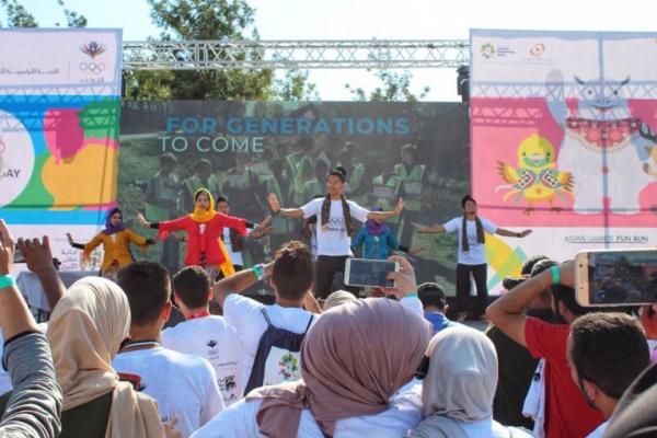 Pelaksanaan Fun Run di Amman berjalan meriah dan diikuti tak kurang dari 1.000 peserta.