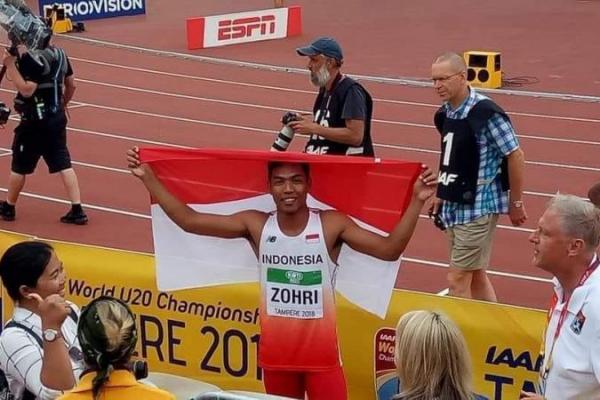 Nama Lalu Muhammad Zuhri mencuri perhatian dunia, setelah memenangkan kejuaraan lari 100 meter U-20 di ajang Asosiasi Internasional Federasi Atletik (IAAF)