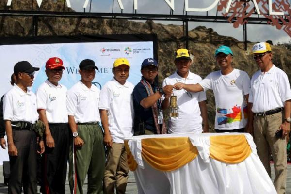 Menonjolkan kekayaan wisata Indonesia merupakan salah satu tujuan kegiatan Kirab Obor Asian Games 2018 