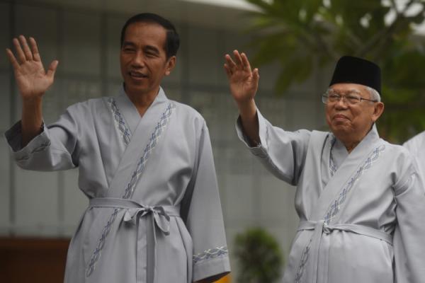Pasangan capres-cawapres Jokowi dan Ma`ruf Amin telah menetapkan struktur tim pemenangan nasional pada Pilpres 2019. Wakil presiden Jusuf Kalla (JK) menjadi ketua tim pemenangan Jokowi-Ma`ruf Amin.