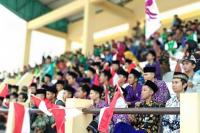 Lagu "Syubbanul Wathon" Menggema di Liga Santri Bengkulu