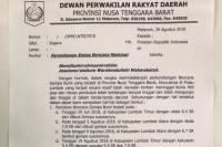 DPRD NTB Surati Jokowi, Minta Gempa Lombok jadi Bencana Nasional