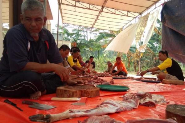 Yayasan Lembaga Konsumen Indonesia (YLKI) mengimbau kepada para panitia kurban, agar tidak membagikan daging hasil sembelihan dengan pembungkus kantong plastik.