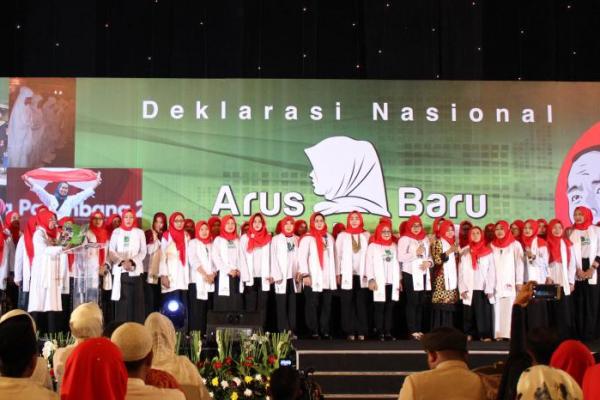 ABM mendeklarasikan dukungan untuk Jokowi-Ma’ruf, karena pasangan calon (paslon) nomor satu tersebut dinilai telah memperjuangkan ekonomi kaum perempuan