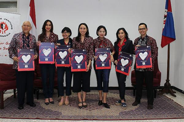 Sambut Hari Jantung Sedunia Yayasan Jantung Indonesia (YJI) ajak setiap individu unuk berjanji hidup lebh sehat.