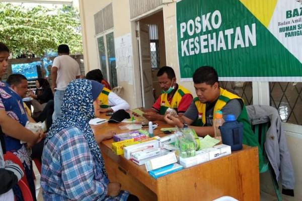 Badan Amil Zakat Nasional (Baznas) membangun Emergency Center di Palu, Sulawesi Tengah untuk melayani korban gempa selama 24 jam tiap harinya. Baznas Emergency Center memberikan layanan medis, evakuasi dan assesment lanjutan. 