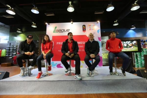Selain para atlet, League sebagai global brand asal Indonesia juga memberikan dukungan kepada kepada para ofisial yang mendampingi para atlet tersebut.