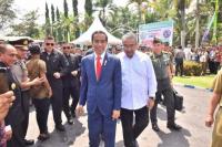 Mendes Eko Dampingi Presiden Jokowi Rakor di Sumut