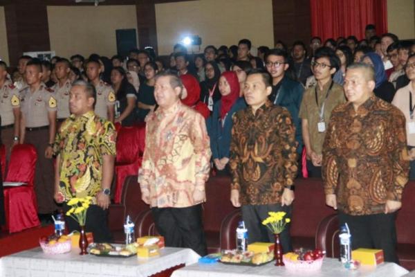 Sekretaris Jenderal MPR RI Ma`ruf Cahyono sangat mengapresiasi kegiatan Diponegoro Law Fair 2018 (DLF 2018) bertema `Hukum, Moralitas dan Kekuasaan` hasil kerjasama MPR RI