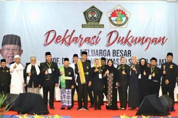 Warga Banten menyatakan siap untuk memenangkan pasangan capres-cawapres, Jokowi-Ma`ruf Amin dalam kontestasi Pilpres 2019 mendatang. Alasannya, pemerintahan Jokowi dinilai sukses.
