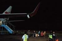 Penjelasan Lion Air Perihal Pesawat Tabrak Tiang Lampu