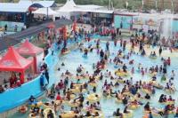 Goyangan Siti Badriah Meriahkan Pembukaan Waterpark Terbesar di Karawang
