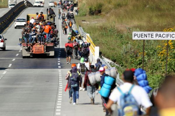 Jumlah migran Amerika Tengah yang tiba di perbatasan Amerika Serikat-Meksiko, Tijuana terus meningkat