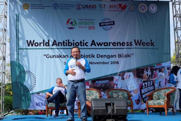 Indonesia, menurut Syamsul, termasuk salah satu negara yang mulai peduli dalam upaya menangani pengendalian penggunaan antibiotik yang tidak tepat.