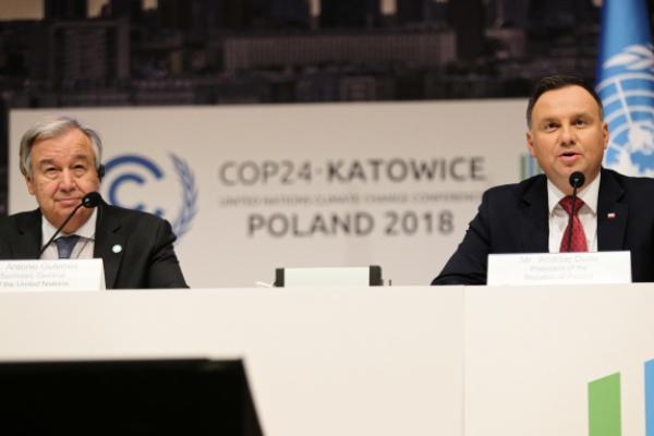 Sekretaris Jenderal PBB Antonio Guterres mengatakan kepada delegasi dari hampir 200 negara pada konferensi di kota Polandia selatan Katowice bahwa belum ada yang melakukan sesuatu padahal bencana besar sedang mengancam.