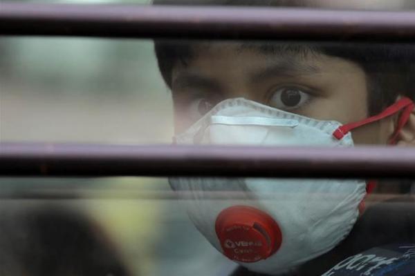 Polusi udara di New Delhi dan kota-kota sekitarnya di India mencapai tingkat terburuk tahun ini