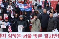 Kunjungan Kim Jong Un Diprotes Warga Korsel