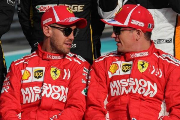 Vettel dan Raikkonen telah berteman selama waktu mereka bersama di F1, tetapi menjadi tim Ferrari di tahun 2015 ketika Vettel bergabung dengan tim.
