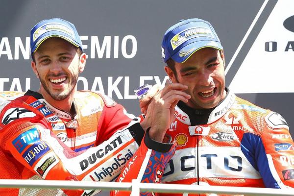 Pebalap terbaru Ducati, Danilo Petrucci bertekad untuk mengulangi tindakan Jorge Lorenzo, yang sempat mengalami keretakan hubungan dengan reakn setimnya Andrea Dovizioso sebelum pindah ke Repsol Honda.