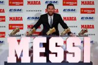 Sabet Sepatu Emas Kelima, Messi: Teman Saya Terbaik