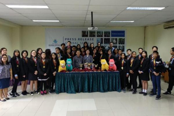 Siswa-siswi Global Sevilla School Jakarta kembali menorehkan prestasi di ajang internasional Tournament of Champions (TOC) World Scholar’s Cup (WSC) di Yale Univesity.