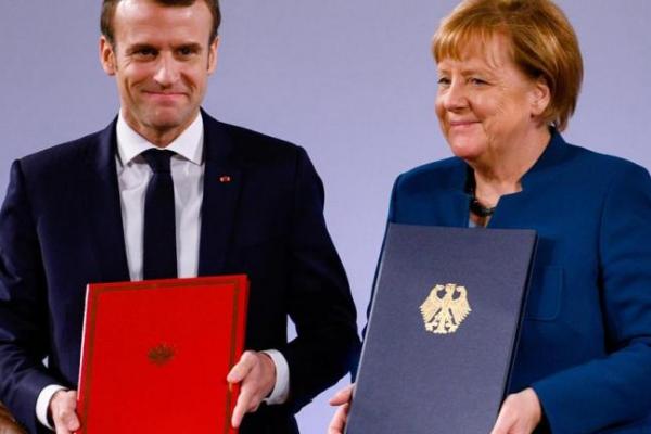 Perancis dan Jerman telah memperbarui perjanjian tahun 1963 untuk semakin memperkuat ikatan mereka pada saat partai-partai populis dan rencana kepergian Inggris dari UE telah meningkatkan ketegangan di blok itu.