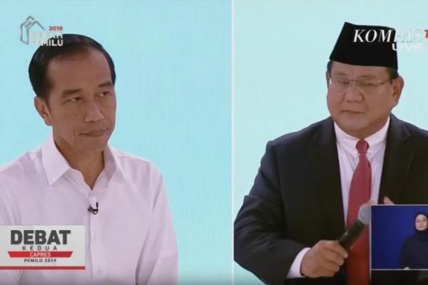 Joko Widodo-Ma’ruf Amin masih unggul sementara atas paslon 02 Prabowo Subianto-Sandiaga Uno