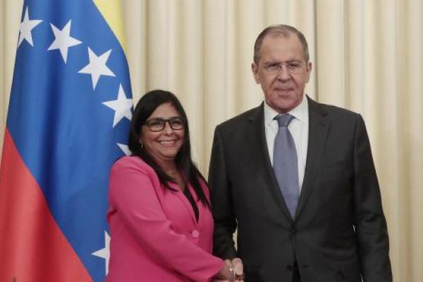 Wakil Presiden Venezuela Delcy Rodriguez mengatakan rezim di Caracas memindahkan cabang perusahaan minyak milik negara, PDVSA ke Rusia.