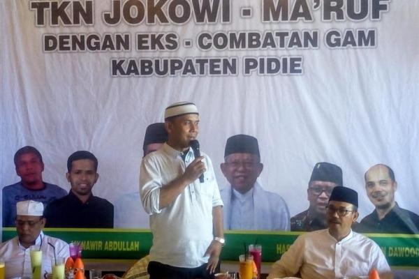 Para eks kombatan Gerakan Aceh Merdeka seperti Sofyan Dawood, Safrizal Syahril dan para eks GAM lainnya mengaku lebih percaya pada ketulusan Jokowi dibanding isu hoaks negatif yang disebarkan pihak lain.
