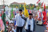 Kiai Ma`ruf dan TGB Ajak Ribuan Warga Lombok Timur Pilih Pemimpin yang Optimis