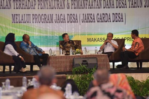 Sekretaris Jenderal Kemendes PDTT, Anwar Sanusi mengatakan, sosialisasi tersebut dilaksanakan untuk menyamakan persepsi antara Kemendes PDTT dan kejaksaan terkait pengawalan dana desa.