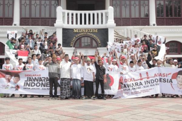 Jawi Sumatera Selatan juga menyatakan sikap untuk mendukung pasangan Jokowi-Kiai Ma`ruf Amin di Pilpres 2019.