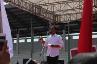 Unggul Sementara, Jokowi: Kita Tetap Tunggu Perhitungan KPU