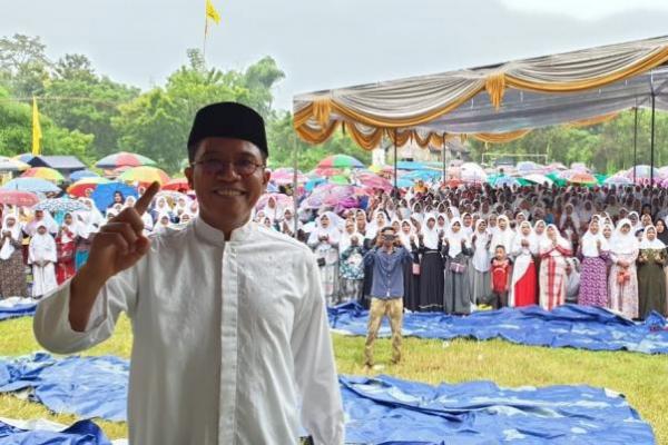 Anggota Komisi XI DPR Mukhamad Misbakhun mengumpulkan konstituennya untuk beristigasah mendoakan pasangan capres-cawapres nomor urut 01 Jokowi-Ma`ruf Amin memenangi kontestasi Pilpres 2019.