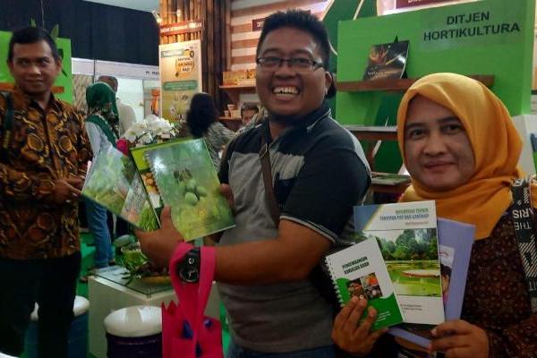 Kementerian Pertanian turut berpartisipasi memeriahkan Pameran Pangan Nusantara ke 16 dengan menampilkan aneka produk unggulan pertanian.